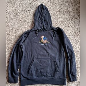 Vans black Mushroom hoodie size large
